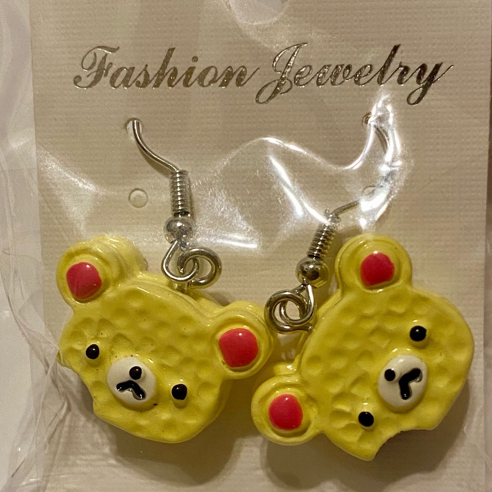 Rilakkuma Cake Earrings